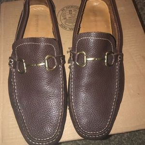FlorSheim Brown Leather Loafers